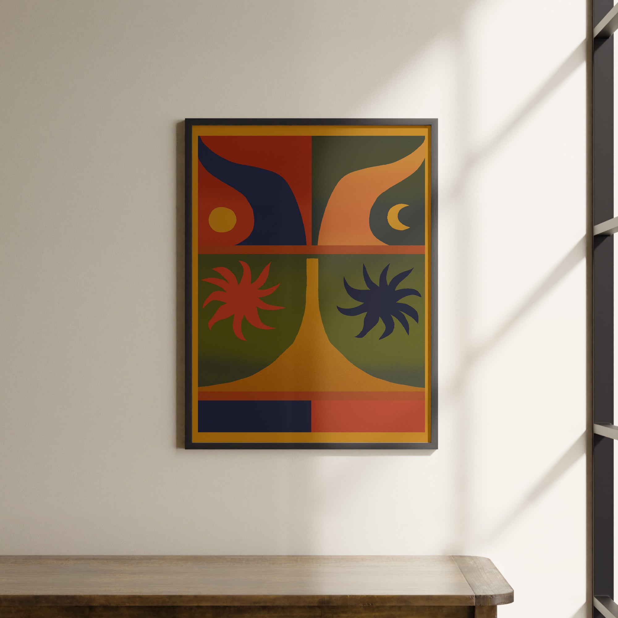 Un marabout boiteux Impression artistique