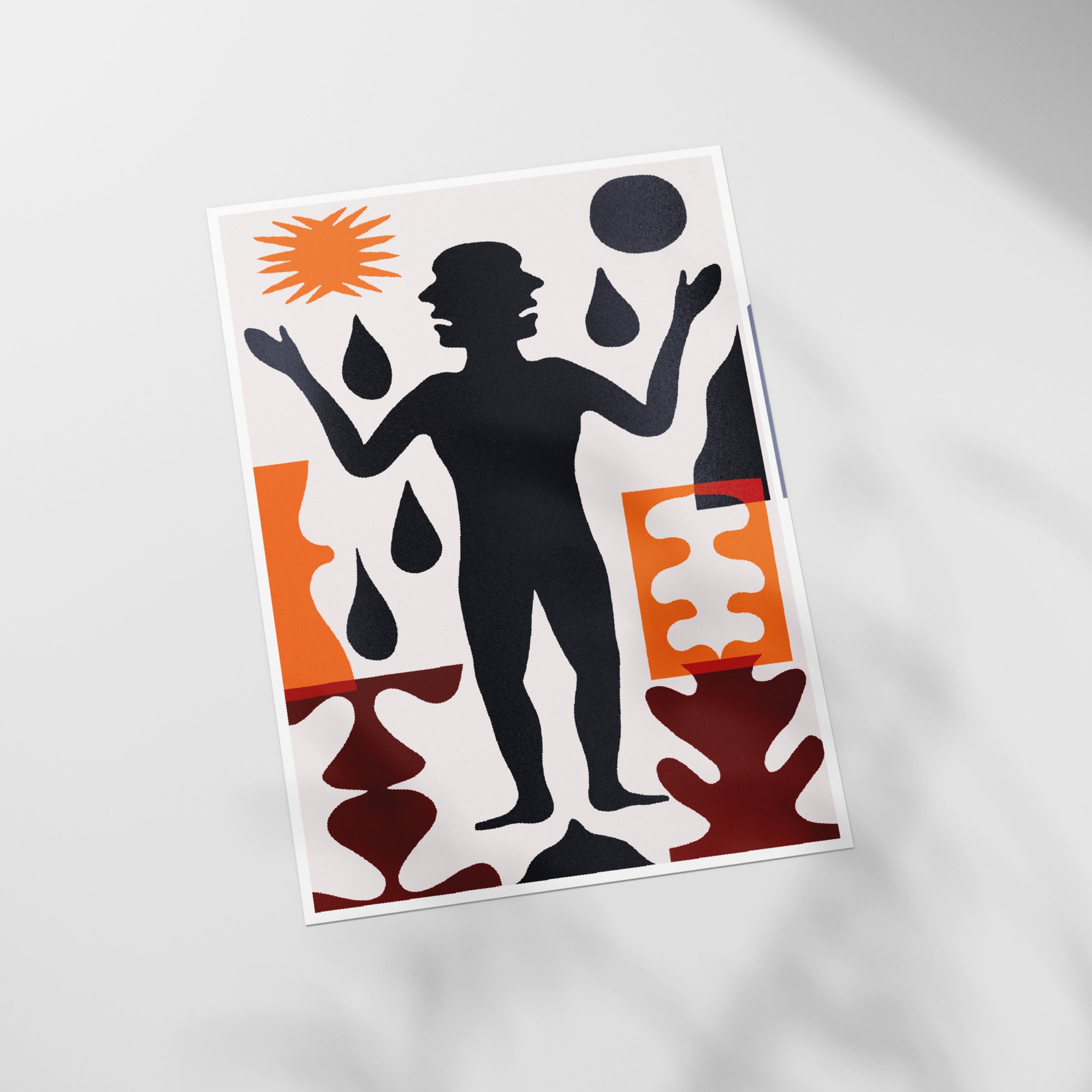 Un marabout boiteux Impression artistique