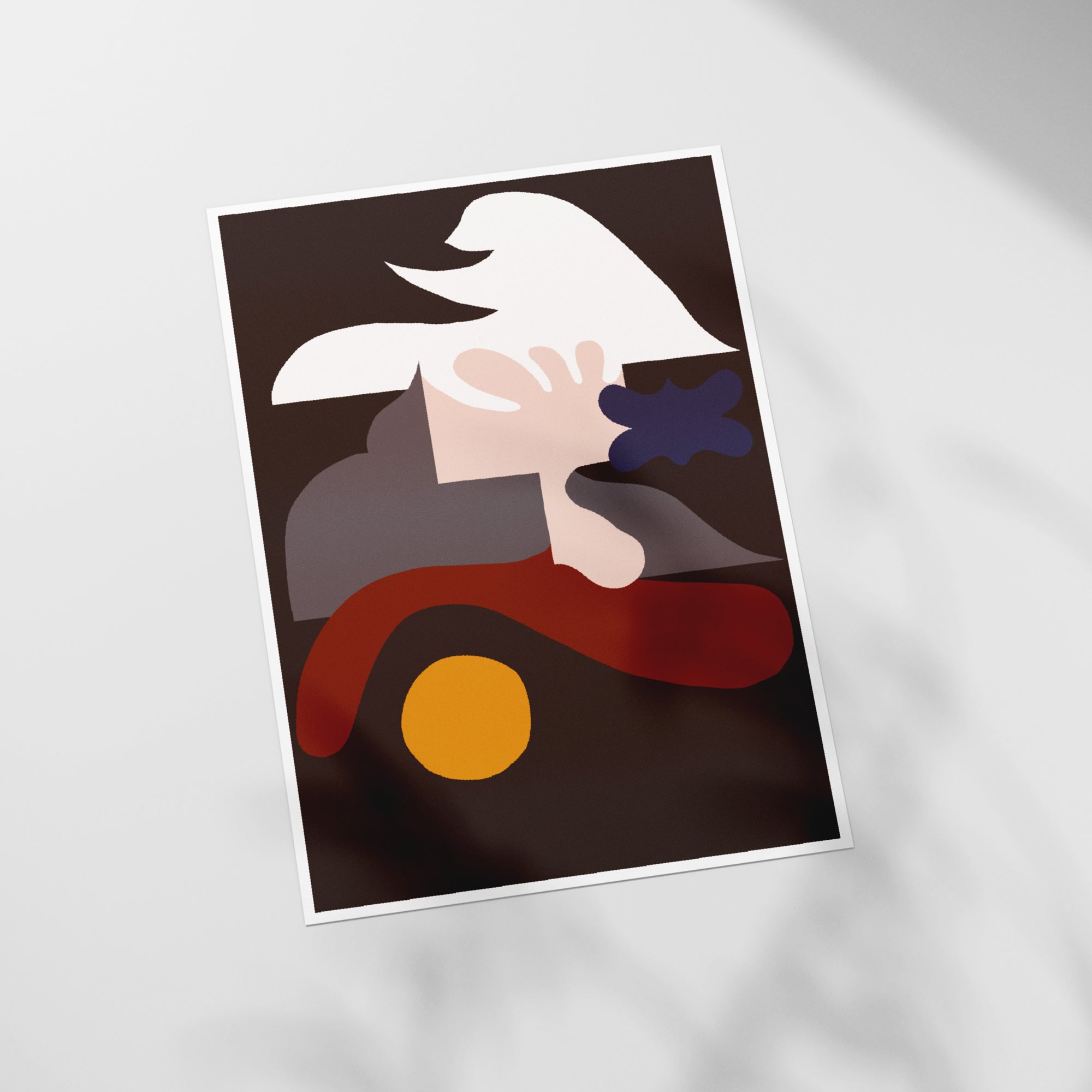 Un marabout boiteux Impression artistique