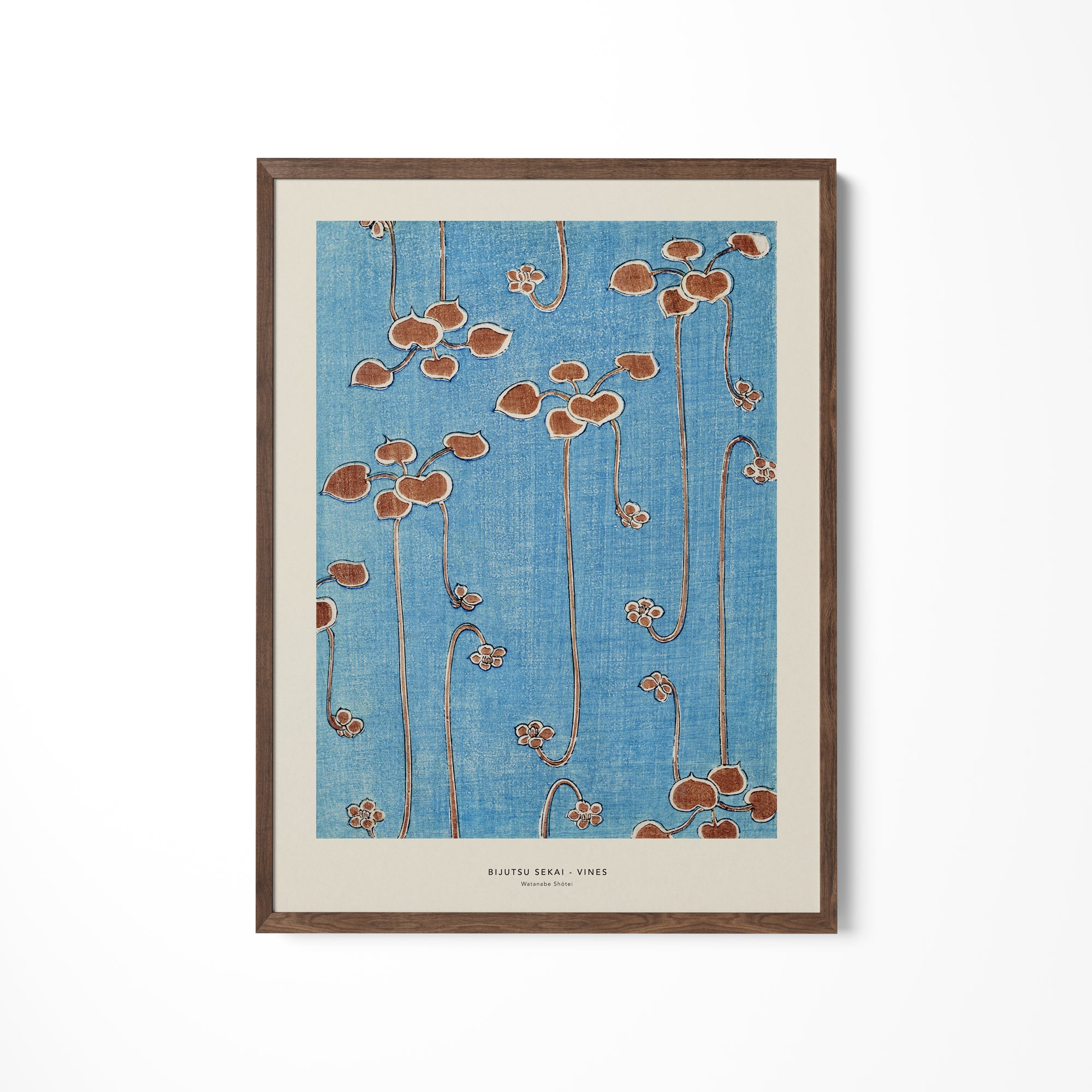 a picture of flowers on a blue background