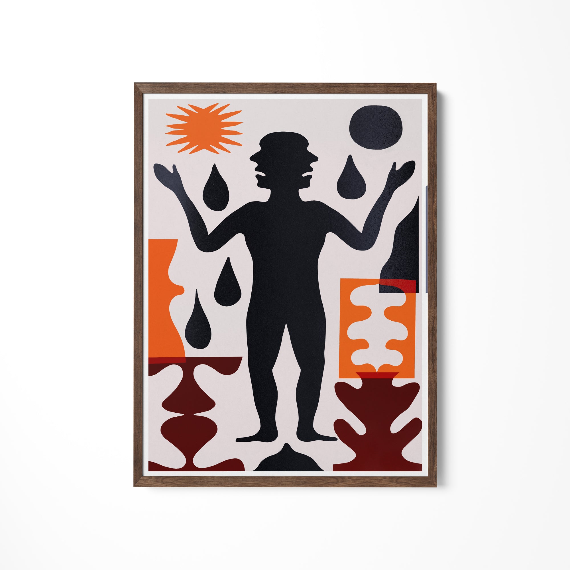 Un marabout boiteux Impression artistique