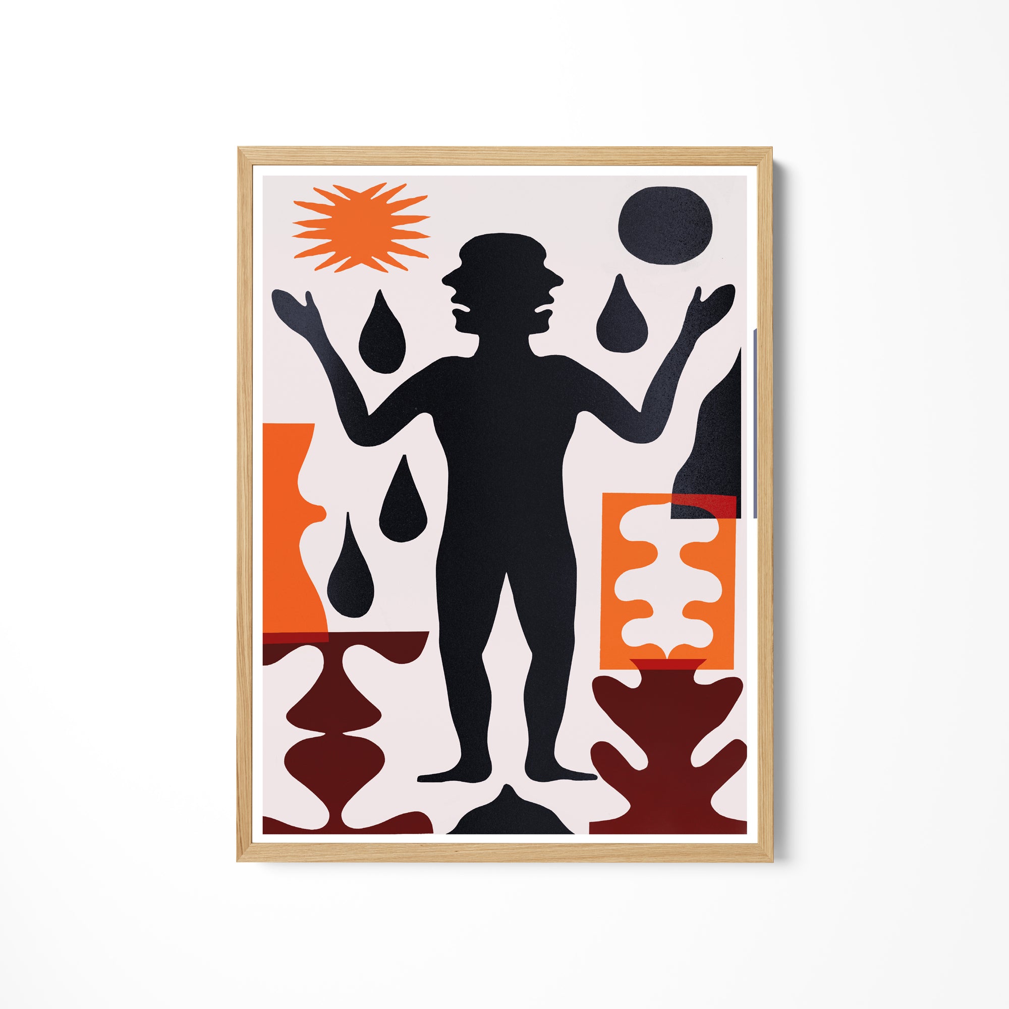 Un marabout boiteux Impression artistique