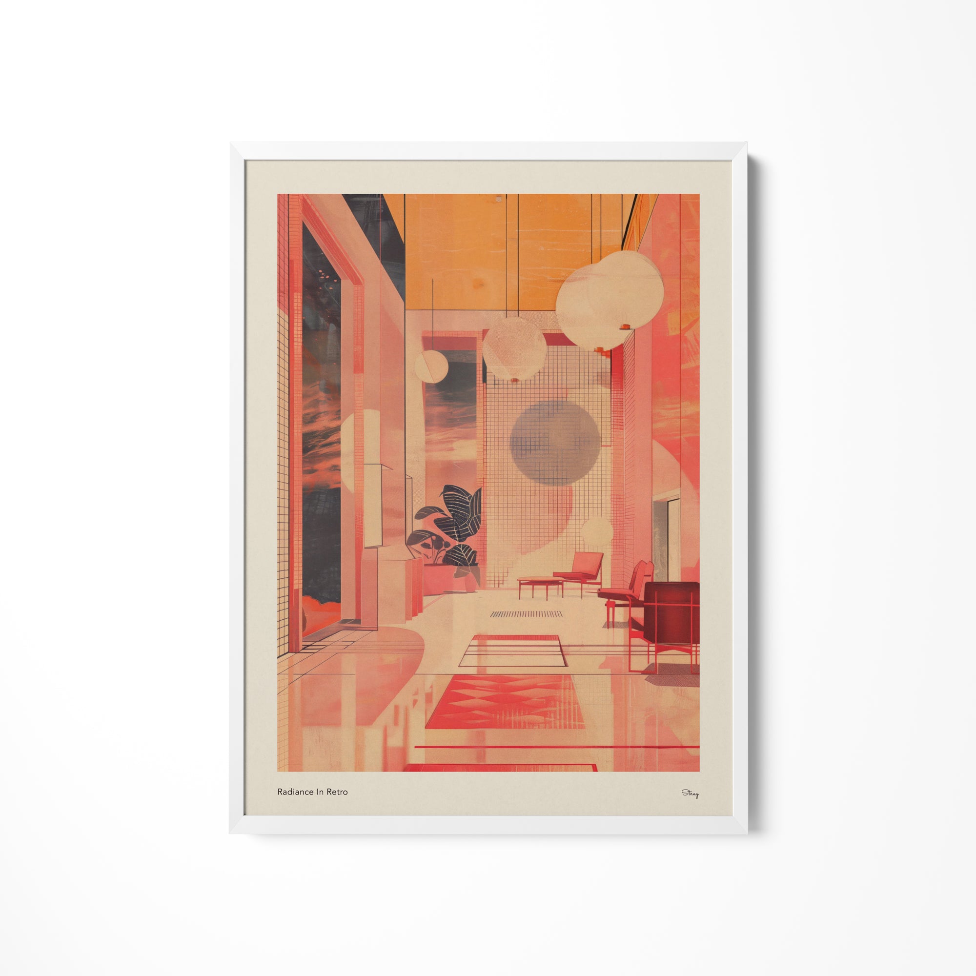 a picture of a room with a couch and a table