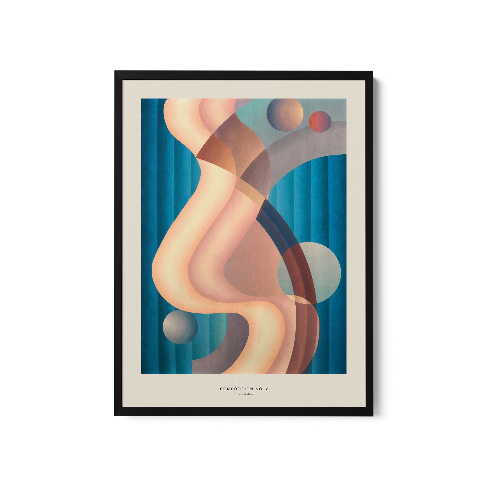 a picture of a painting on a wall