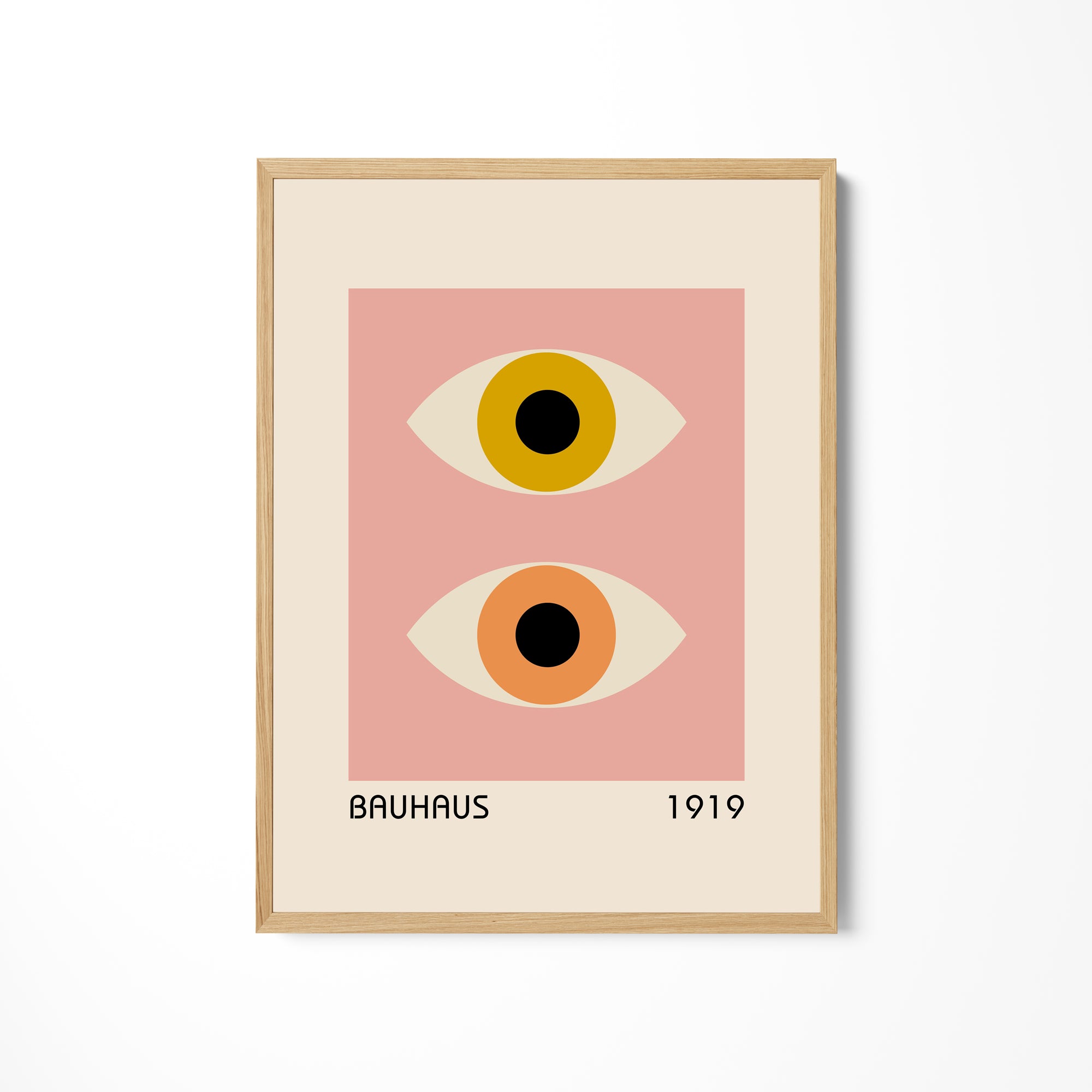 a picture of an eye with the words brauhus in front of it