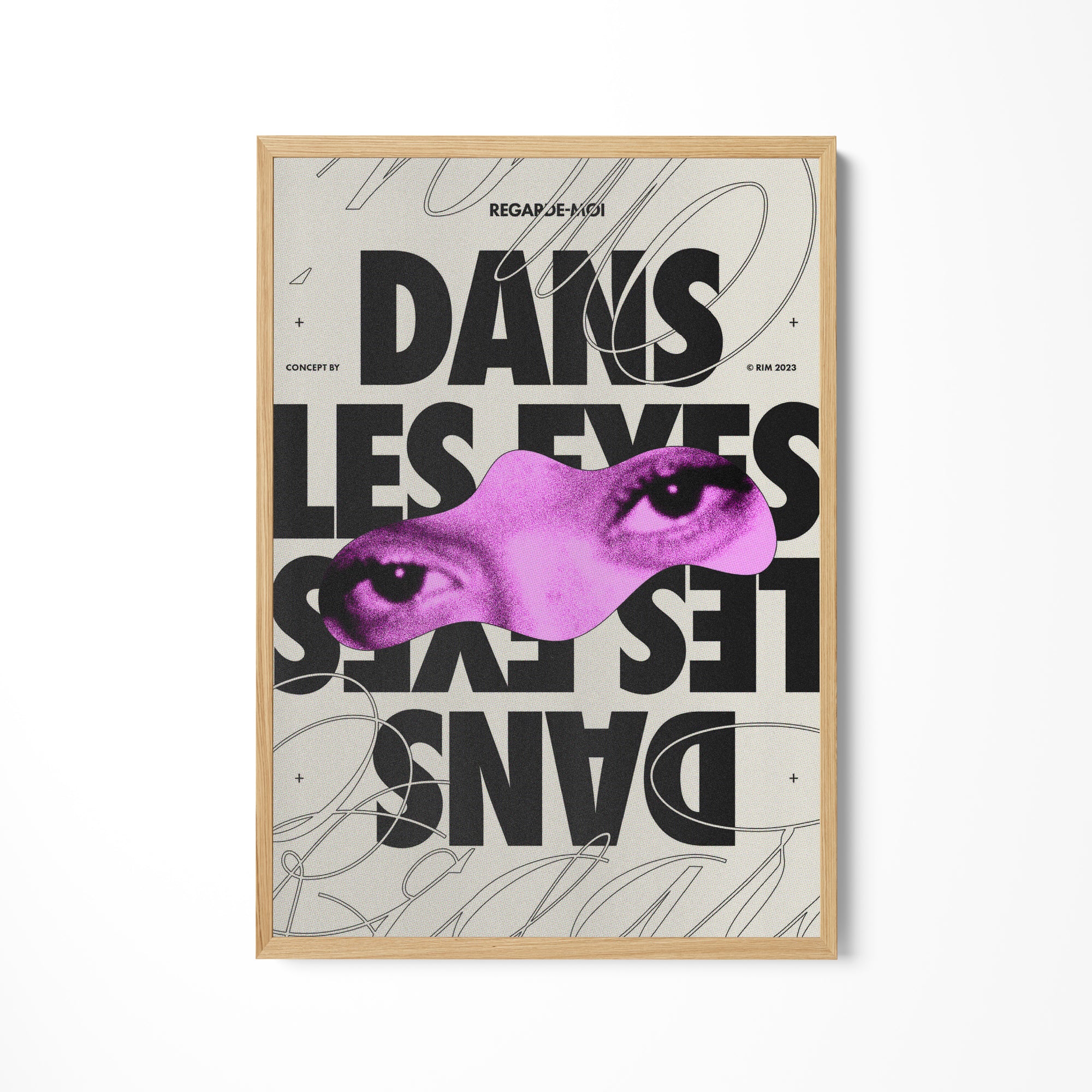 a poster with a woman&