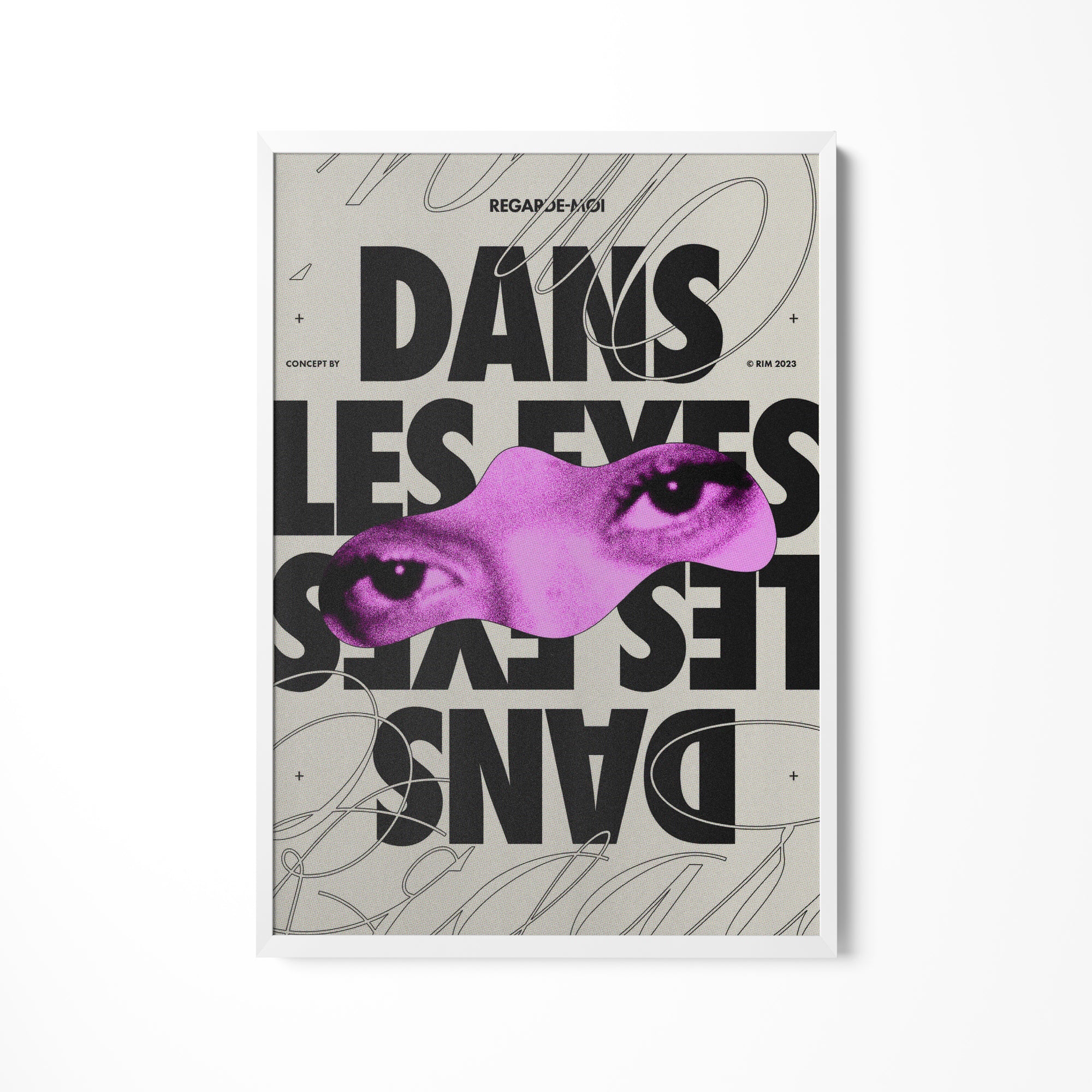 a poster with a woman&