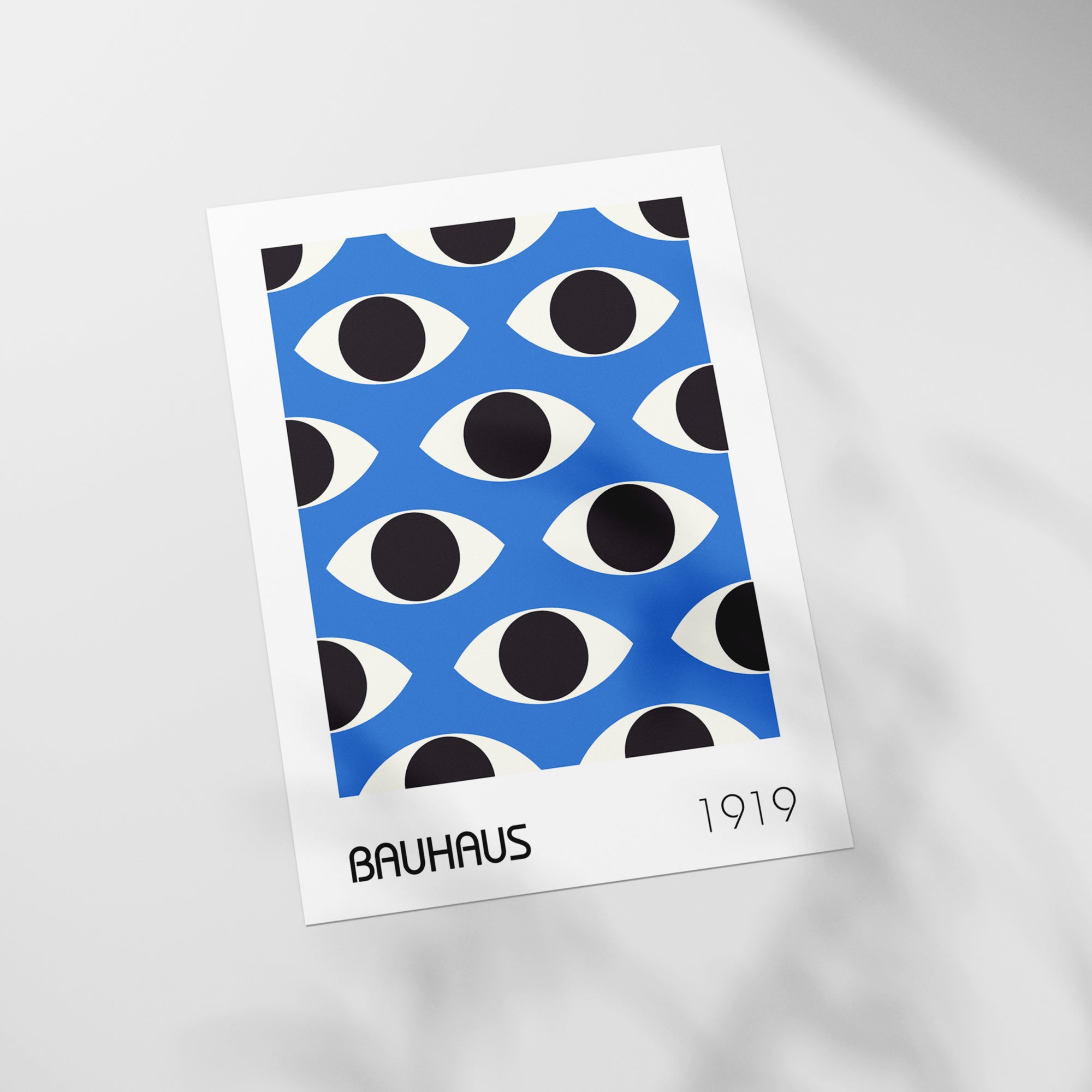 a picture of a blue and black pattern on a piece of paper