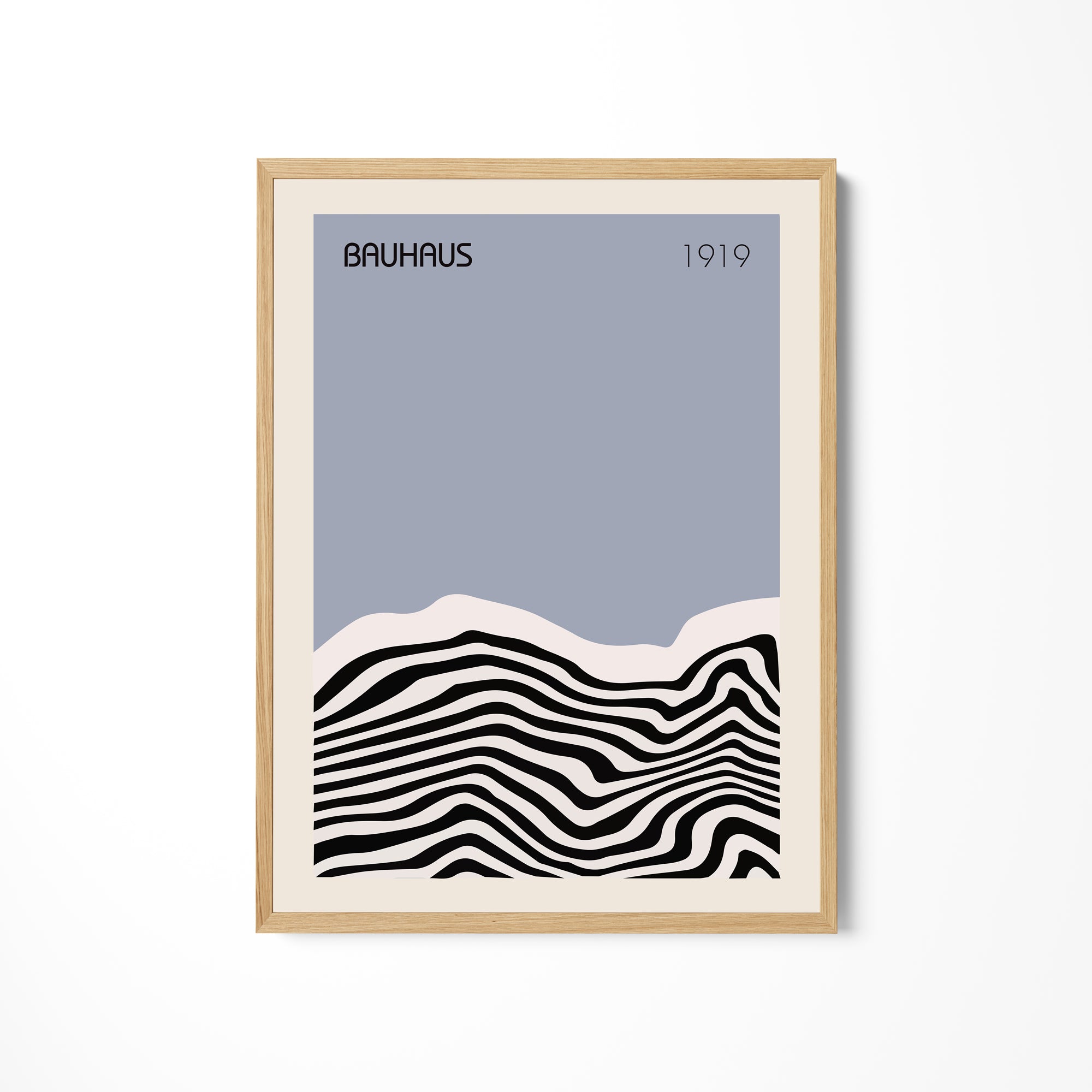 a picture of a picture of a wave on a wall