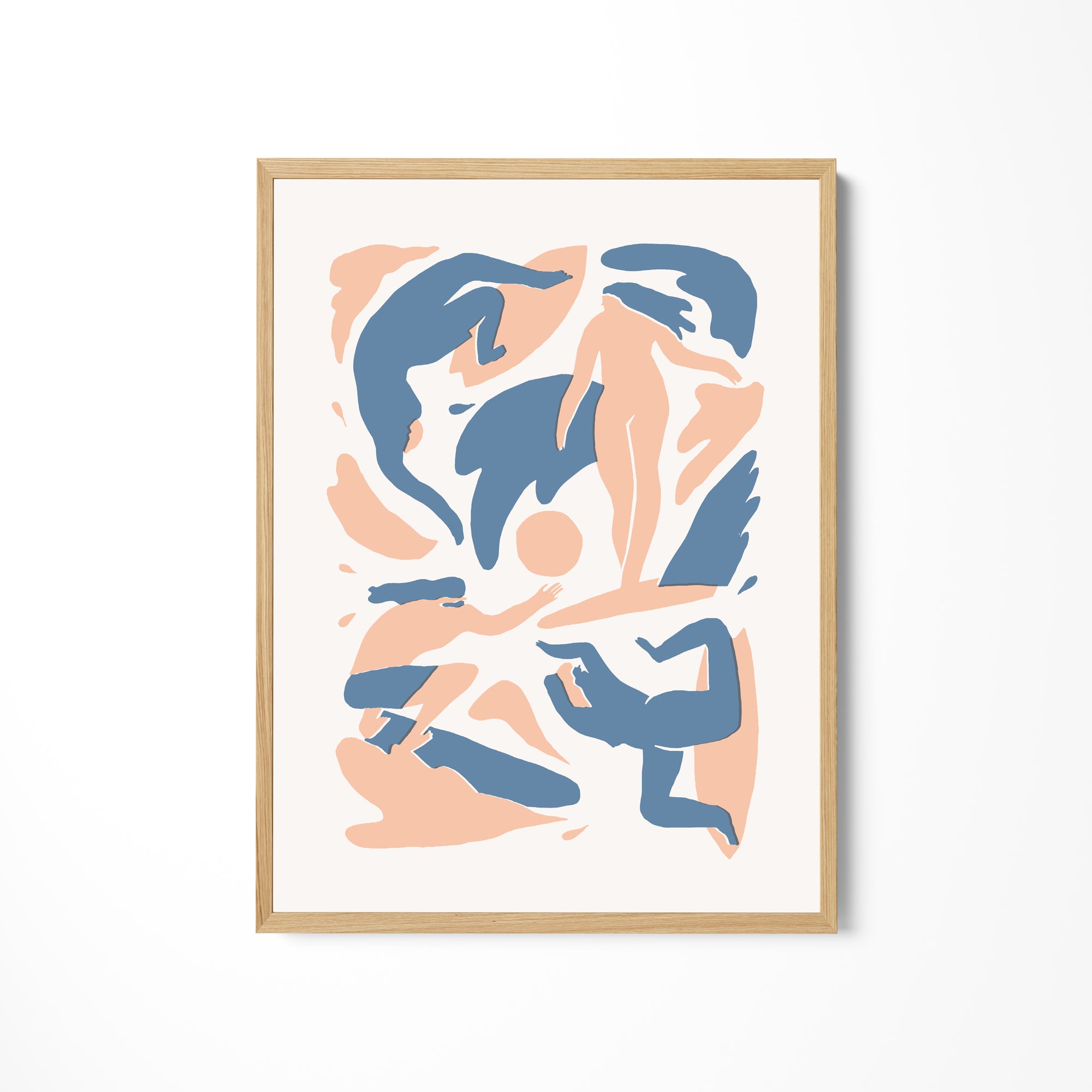 a picture of a painting on a wall