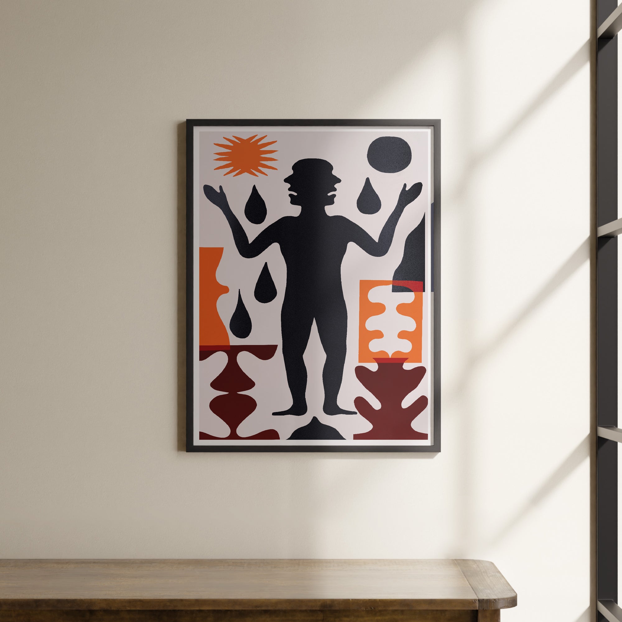 Un marabout boiteux Impression artistique