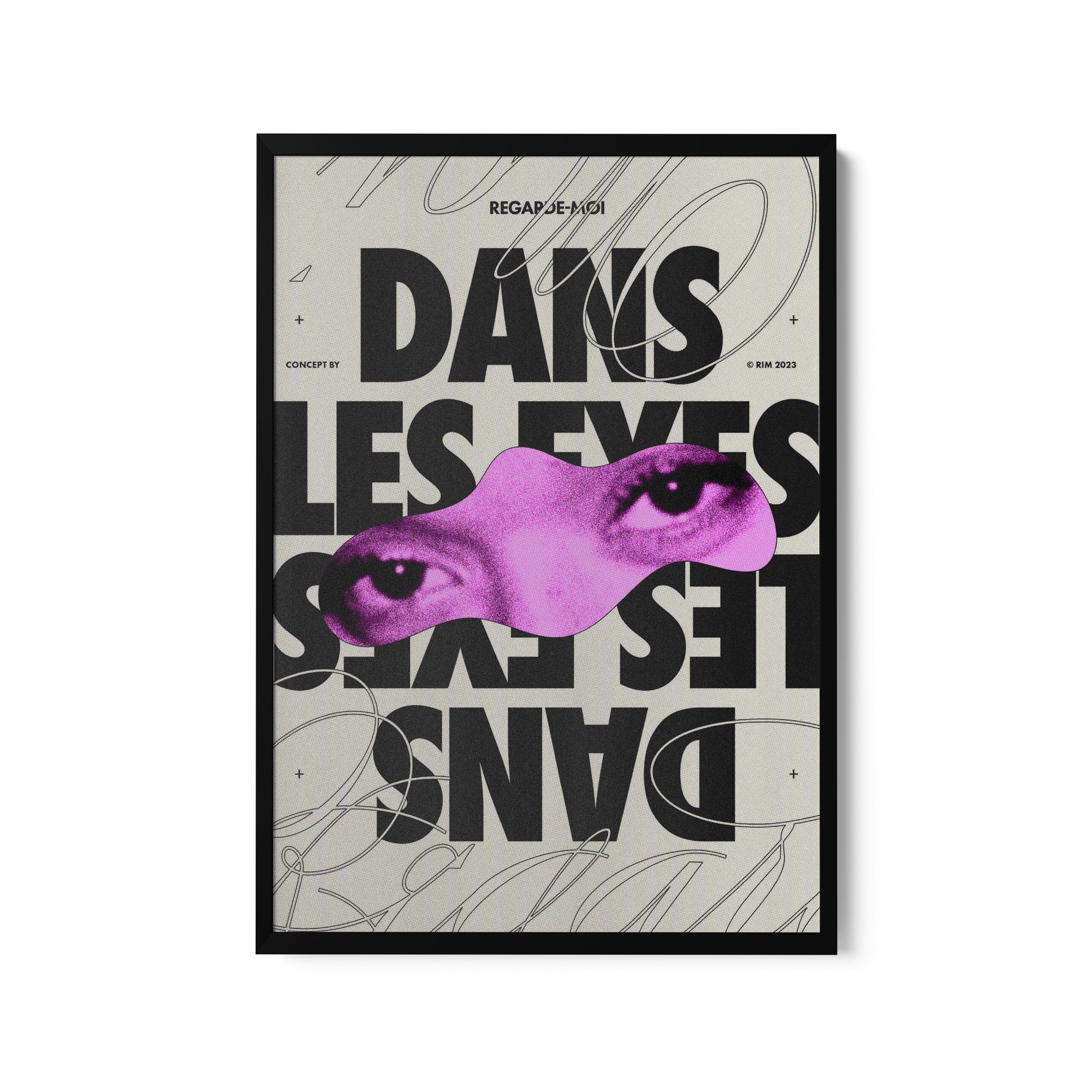 a poster with a woman&