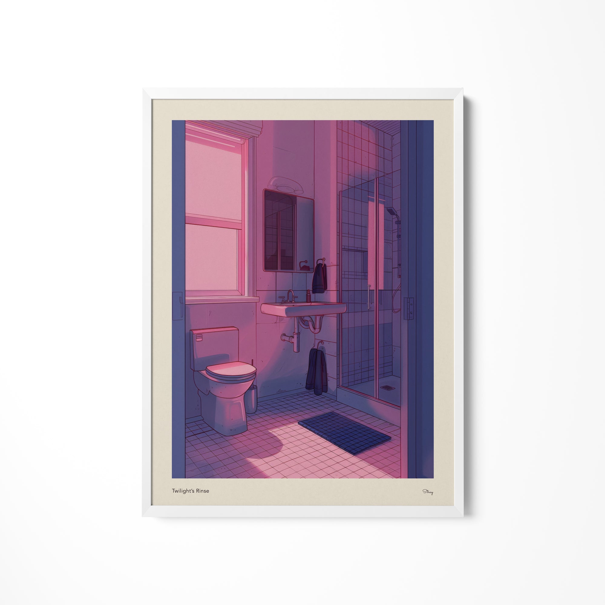 a bathroom with a toilet, sink, and shower