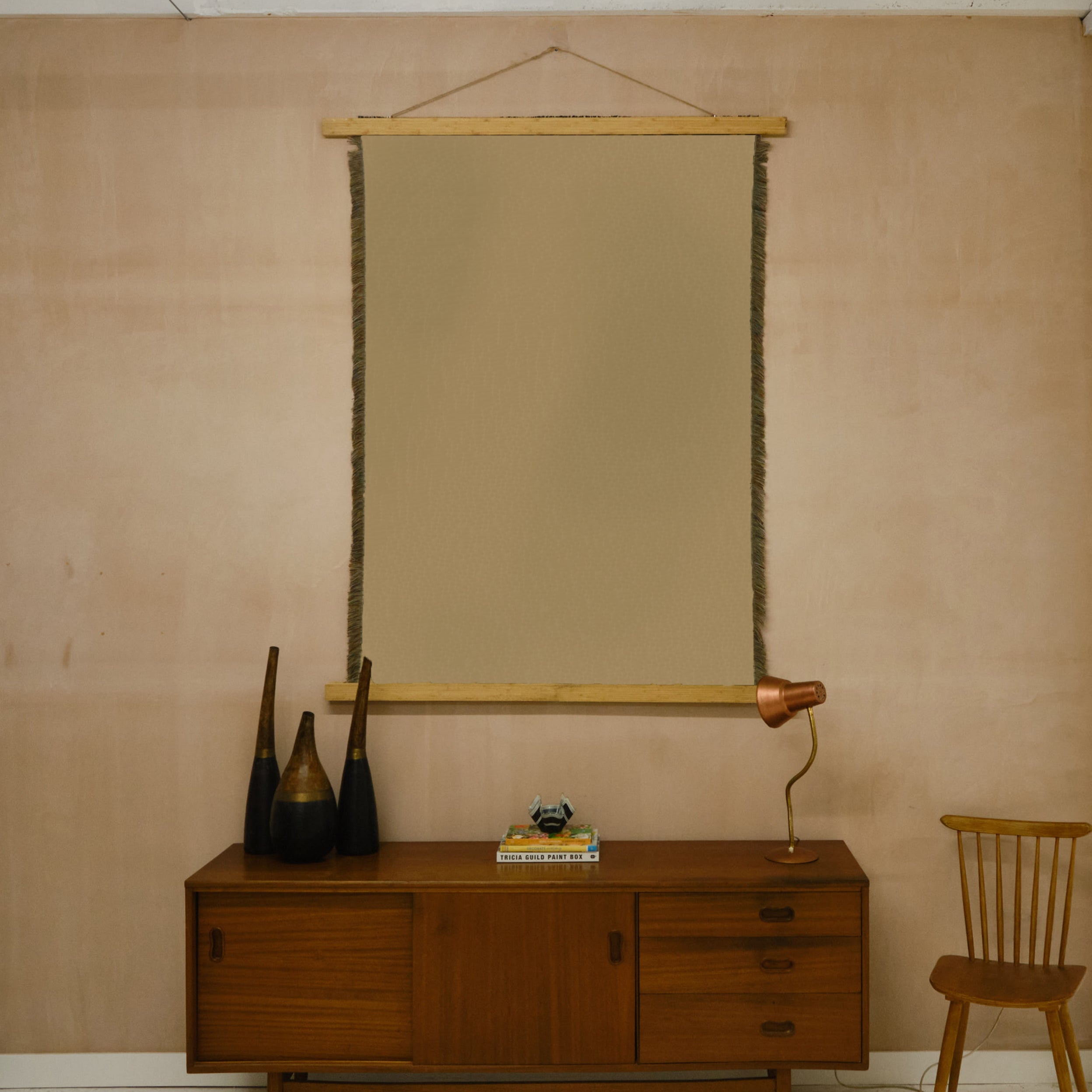 Cadre suspendu en bambou