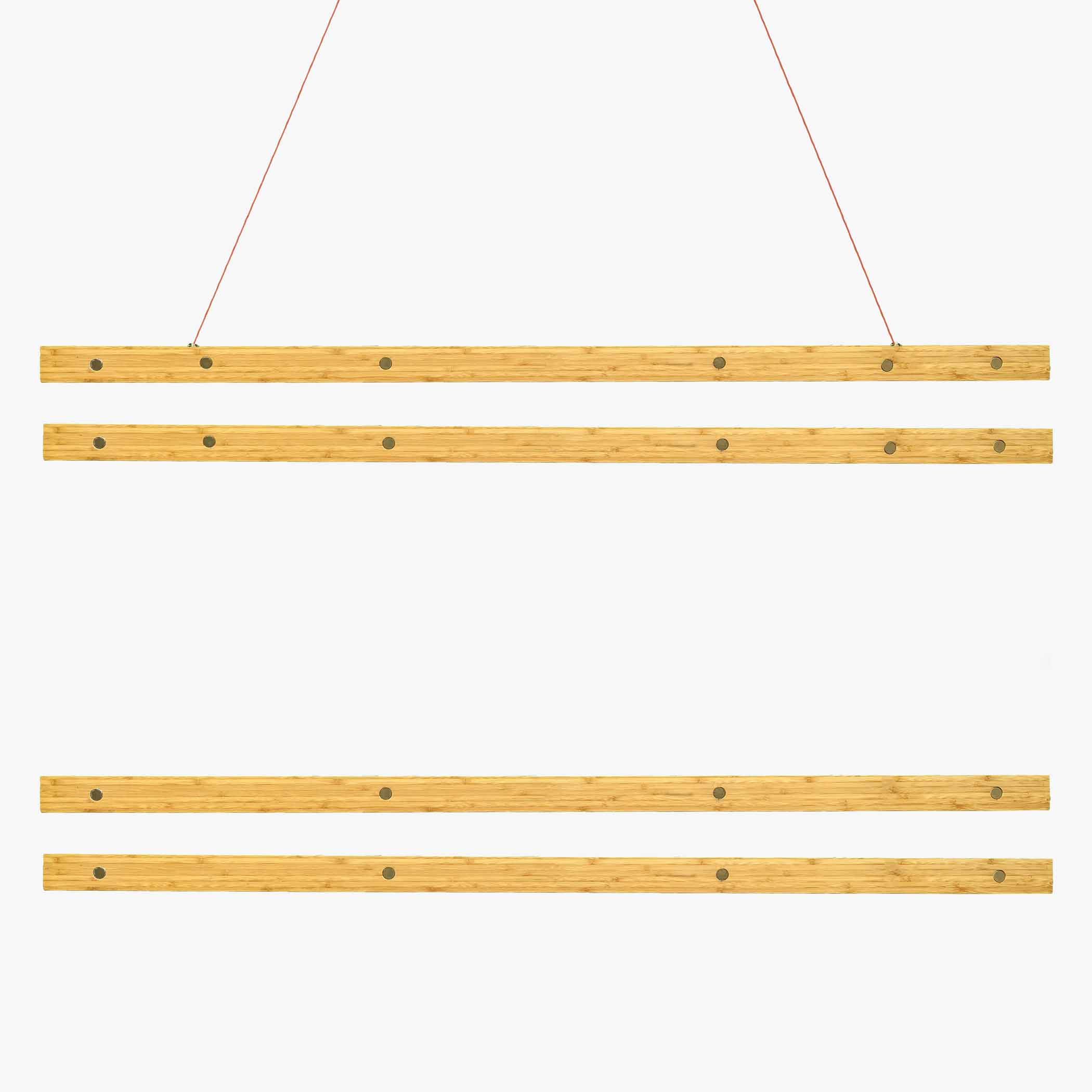 Cadre suspendu en bambou