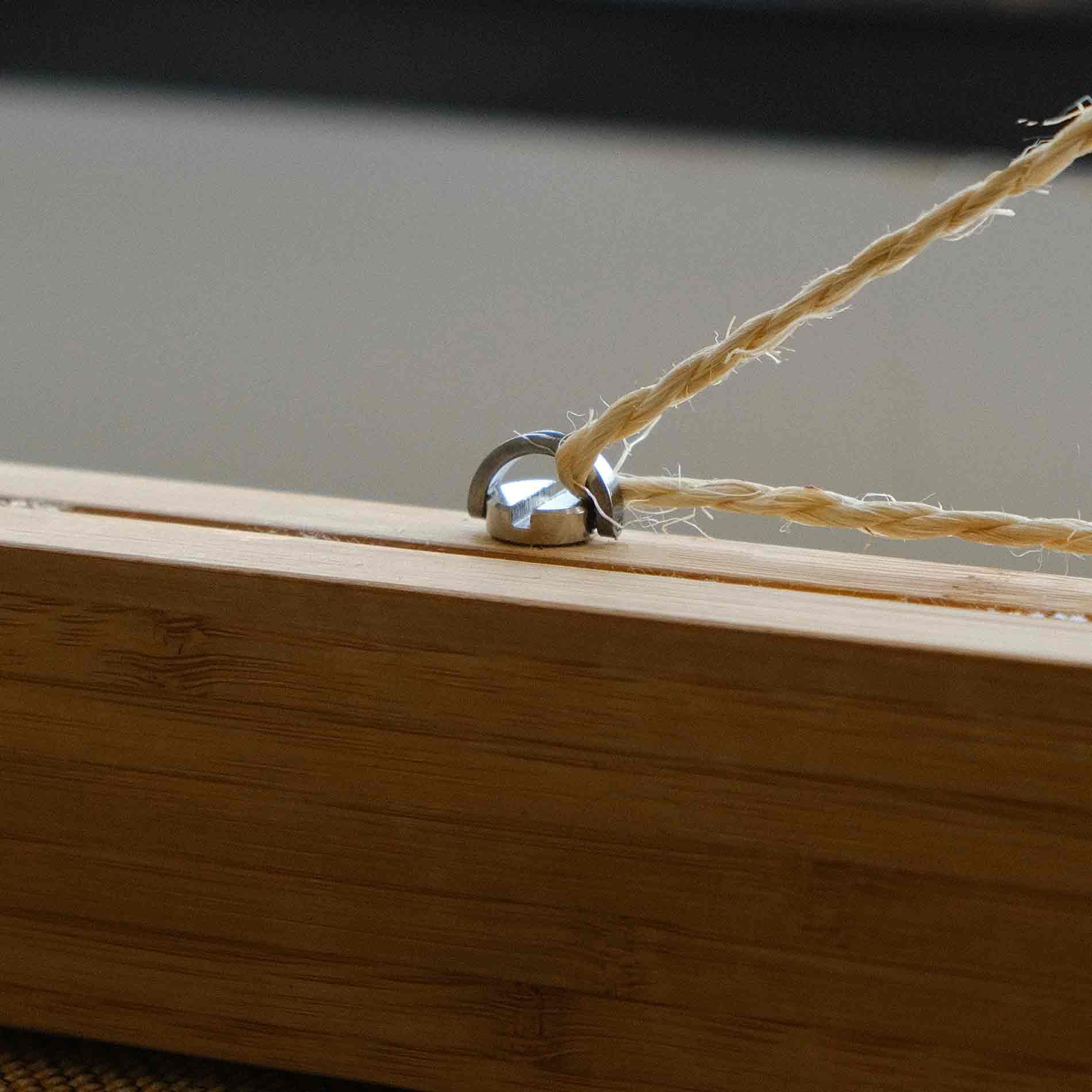 Cadre suspendu en bambou