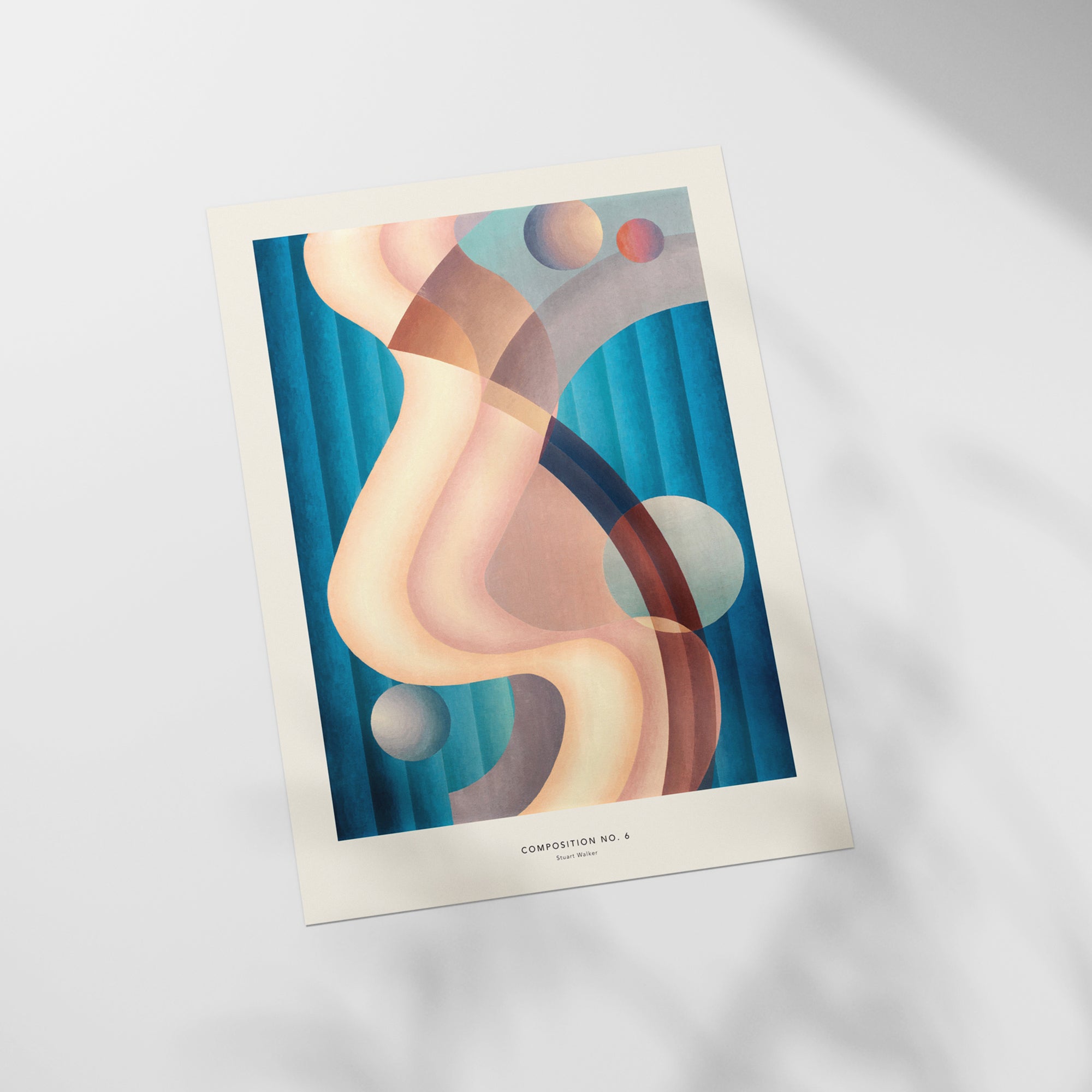 a picture of a painting on a wall