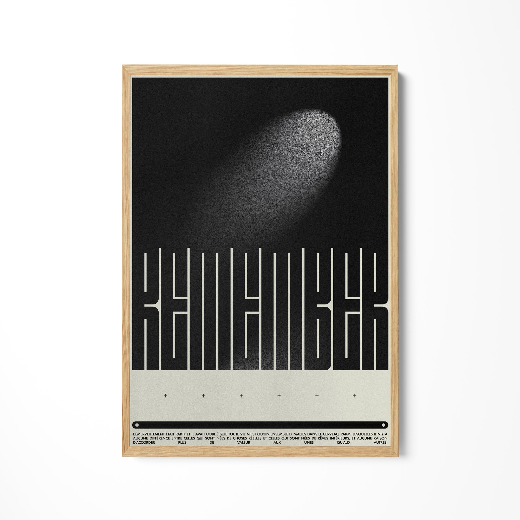 a black and white photo of a light on a wall