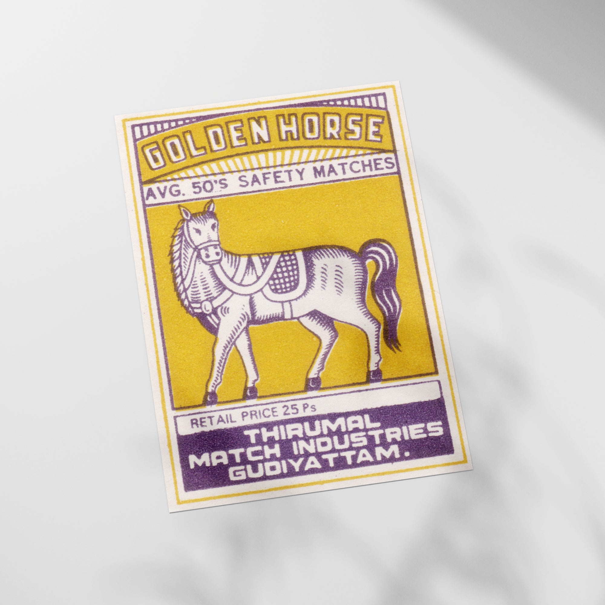 a close up of a sticker of a horse