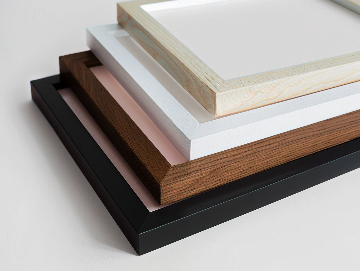 a picture frame sitting on top of a table