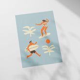 a picture of a person on a surfboard