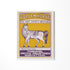 a sticker of a horse on a white wall