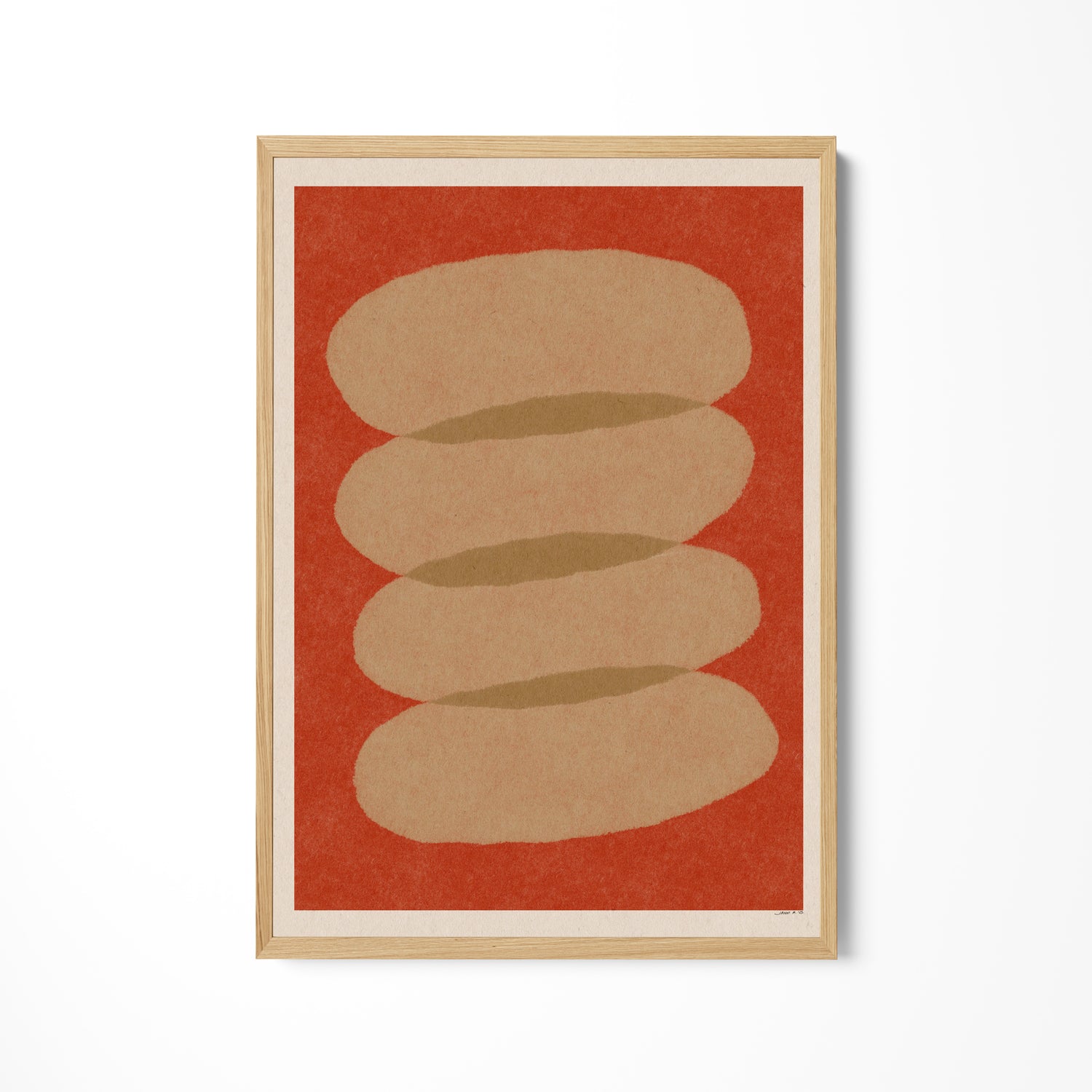 a picture of a hot dog on a red background
