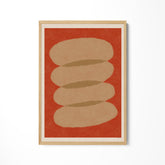 a picture of a hot dog on a red background
