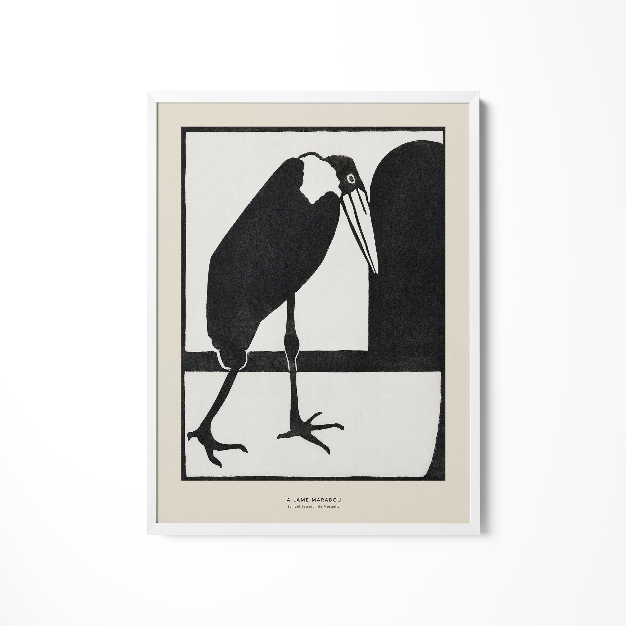 a black and white drawing of a bird