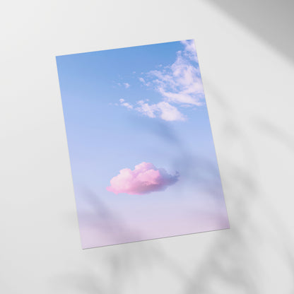 a picture of a pink cloud in the sky