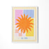 a picture of an orange flower on a white background