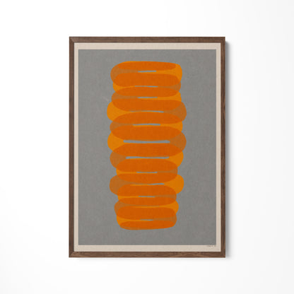a picture of a painting on a wall