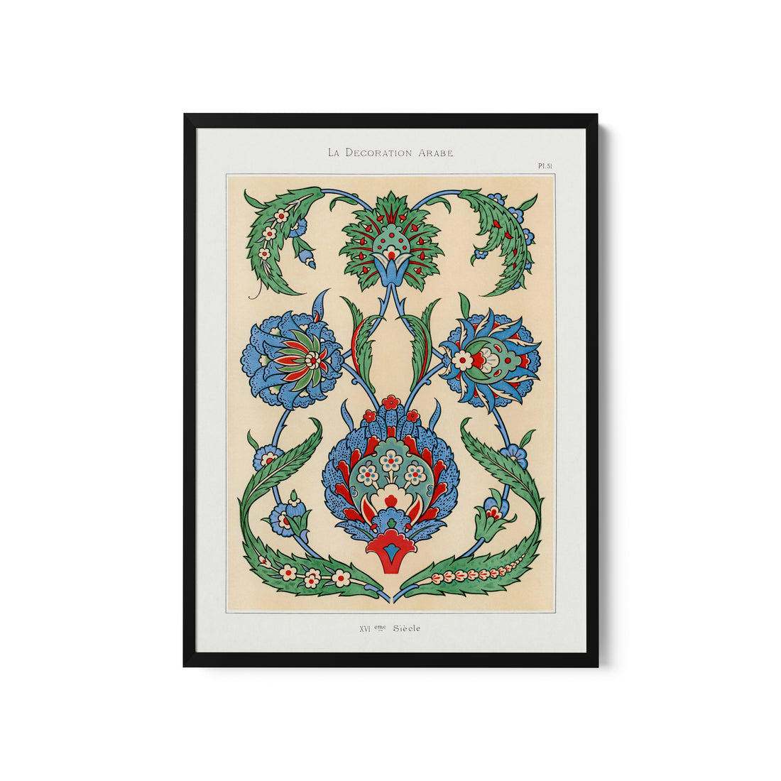 a picture of a painting of flowers and leaves