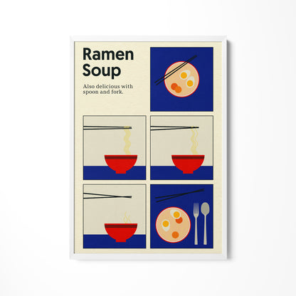 a picture of a bowl of soup with chopsticks