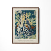 a painting hanging on the wall of a room