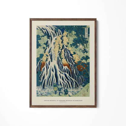 a painting hanging on the wall of a room