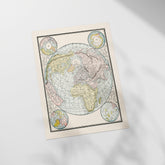 a picture of a map of the world
