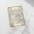 a picture of a map of the world