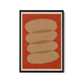 a picture of a hot dog on a red background