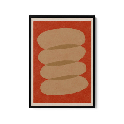 a picture of a hot dog on a red background