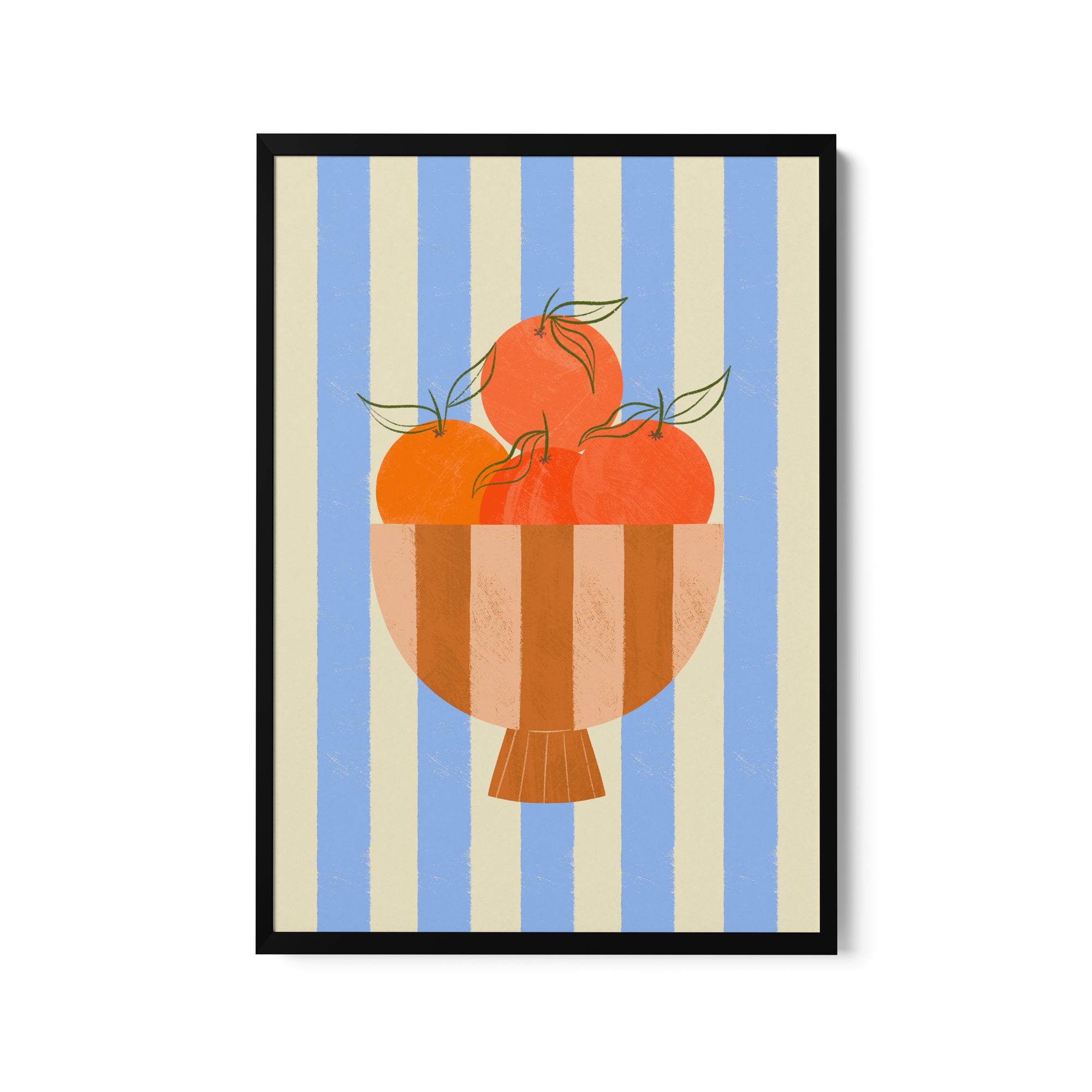 a picture of a bowl of tomatoes on a striped background