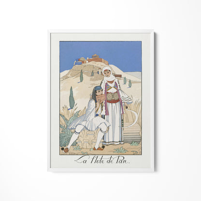 a picture of a tarot card with a man and a woman