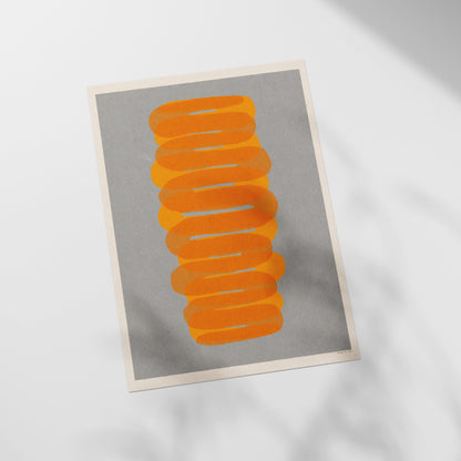 a picture of a bunch of carrots on a table