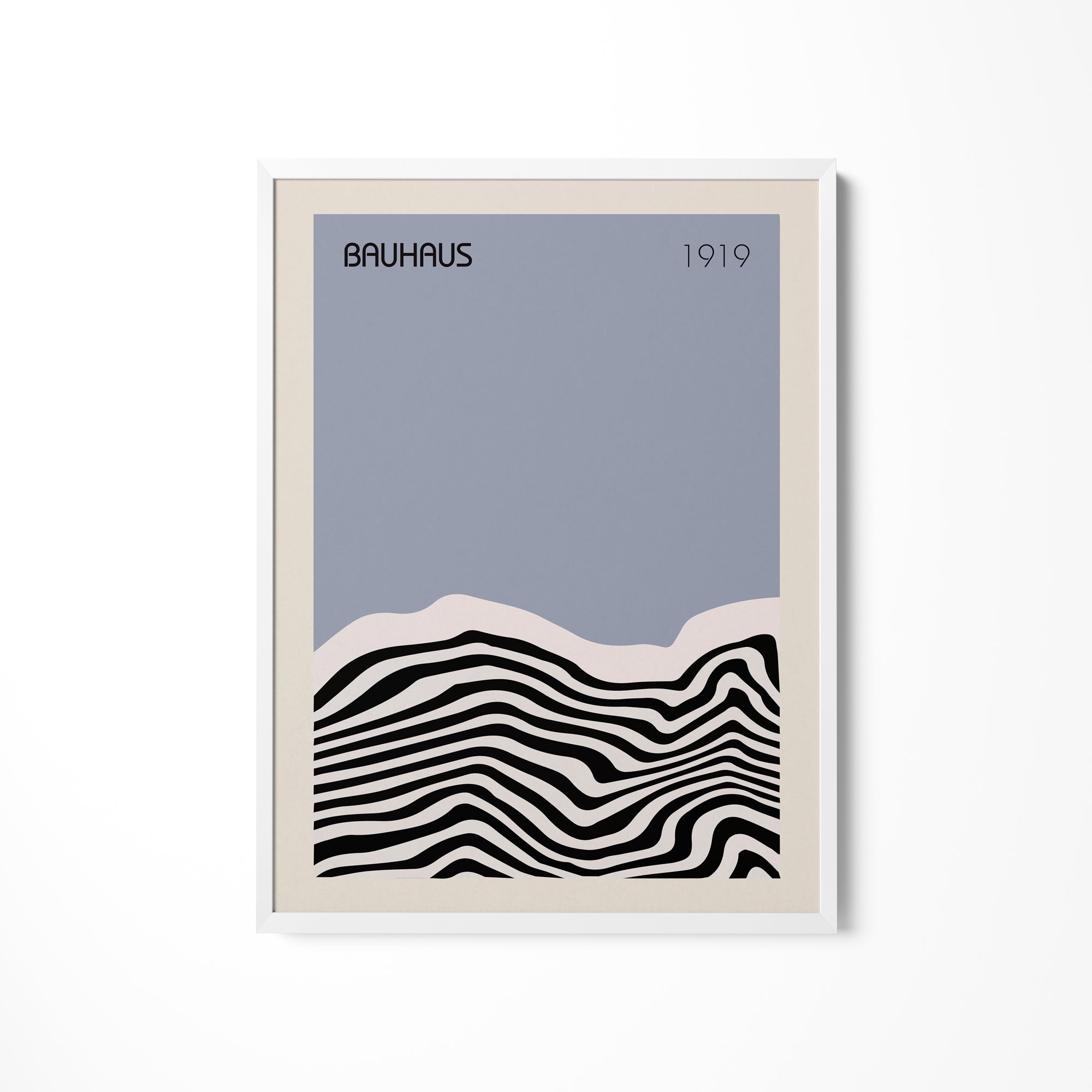 a picture of a poster on a wall
