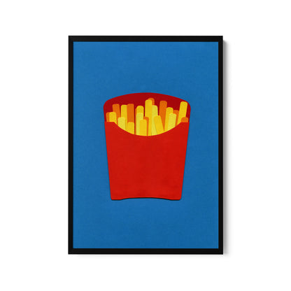 a picture of a box of french fries