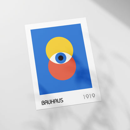 a picture of an eye on a piece of paper